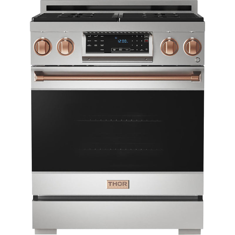  Thor Kitchen 30-inch Freestanding Gas Range with Tilt Panel RSG30LP-RSG IMAGE 1
