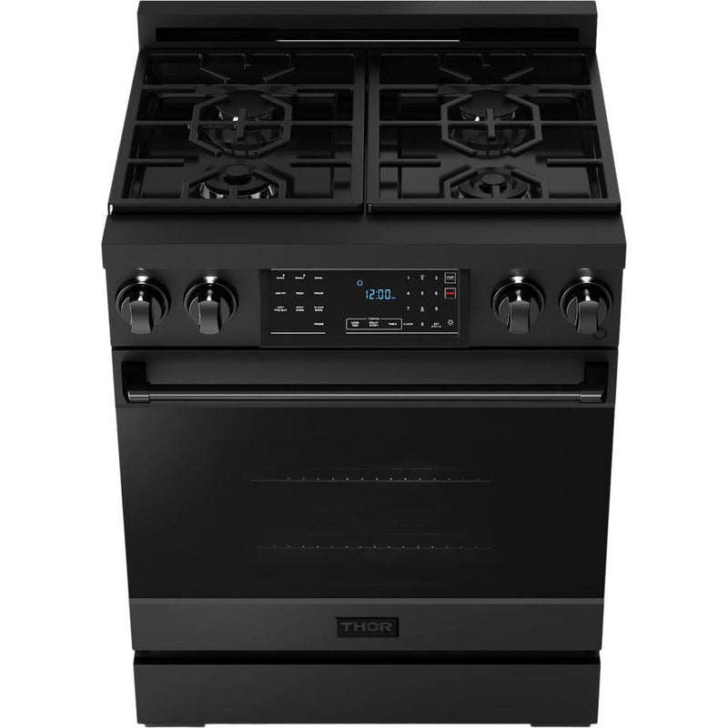  Thor Kitchen 30-inch Freestanding Gas Range with Tilt Panel RSG30B IMAGE 2
