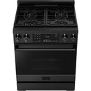  Thor Kitchen 30-inch Freestanding Gas Range with Tilt Panel RSG30BLP IMAGE 2