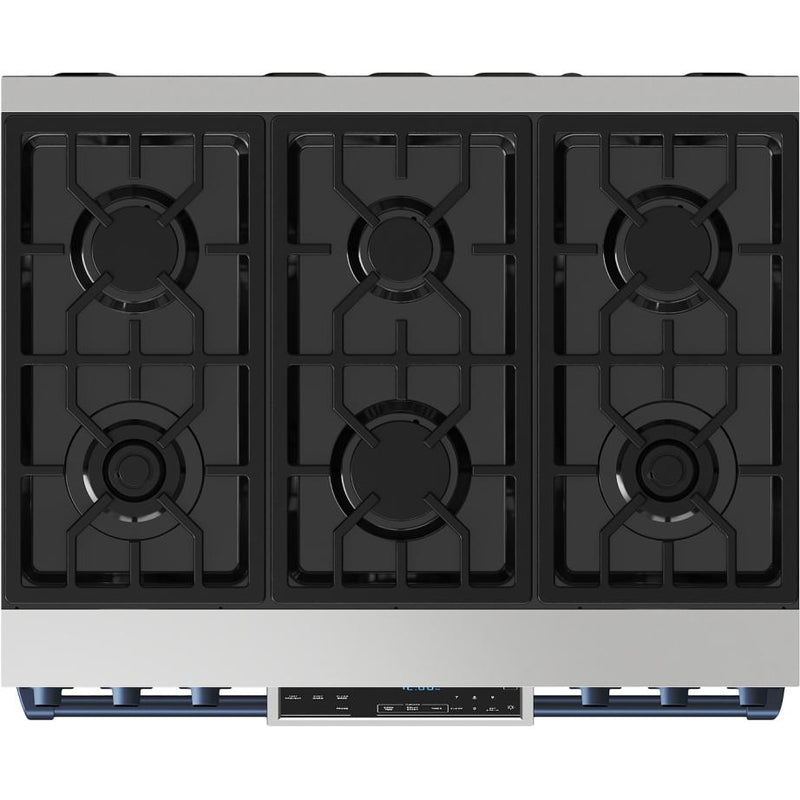  Thor Kitchen 36-inch Freestanding Gas Range with Tilt Panel RSG36-BLU IMAGE 6