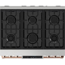  Thor Kitchen 36-inch Freestanding Gas Range with Tilt Panel RSG36-RSG IMAGE 3