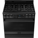  Thor Kitchen 36-inch Freestanding Gas Range with Tilt Panel RSG36BLP IMAGE 2