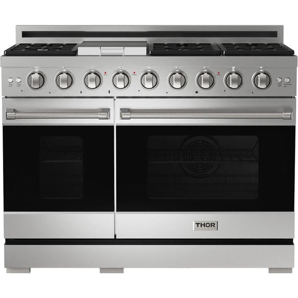  Thor Kitchen 48-inch Freestanding Gas Range with Convection Technology RSG48E IMAGE 1
