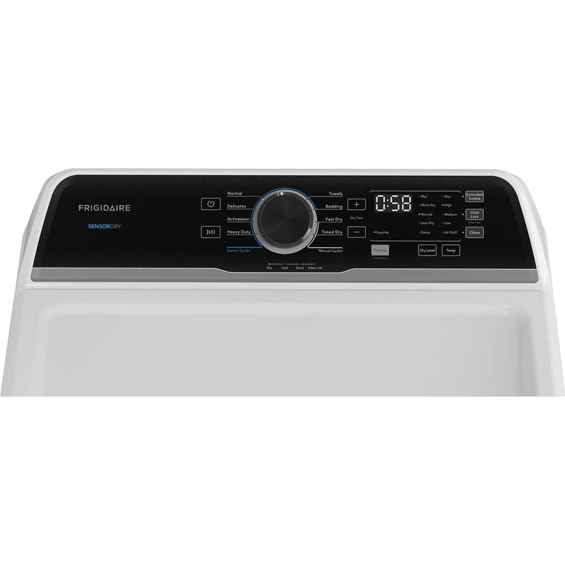  Frigidaire 7 Cu. Ft. Electric Dryer FLVE7523BW IMAGE 3