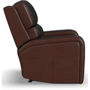 Flexsteel Recliners Power Oasis 1750-50P5-70570 Power Recliner - Truffle IMAGE 3