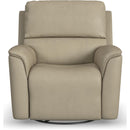 Flexsteel Recliners Power Henry 1041-53P5-94680 Power Recliner - Beige IMAGE 5