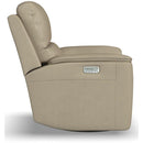 Flexsteel Recliners Power Henry 1041-53P5-94680 Power Recliner - Beige IMAGE 6