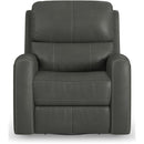 Flexsteel Recliners Power Linden 1043-53P5-94602 Power Recliner - Charcoal IMAGE 4