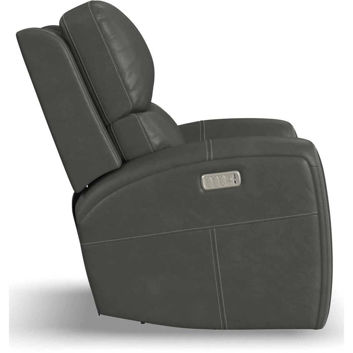 Flexsteel Linden 1043-53P5-94602 Power Recliner - Charcoal
