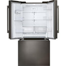 LG 25 cu.ft. 3-Door French Door Refrigerator with Hybrid Handle Design and External Ice and Water Dispenser LF25H6330D IMAGE 2
