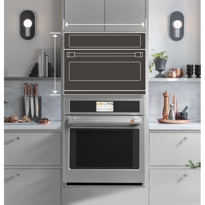 Café 30-inch, 1.7 cu. ft. Built-in Microwave Oven with Wi-Fi CWB713P2VS1 IMAGE 3