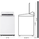 LG 5.0 cu. ft. Top Loading Washer with EasyUnload™ WT8200CW IMAGE 16