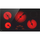 LG 36-inch Built-In Electric Cooktop with UltraHeat™ 3.0kW Element LCE3610SBE IMAGE 4