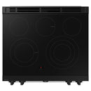  Samsung 30-inch Slide-in Electric Range with Wi-Fi NSE6DG8550SR/AA IMAGE 5