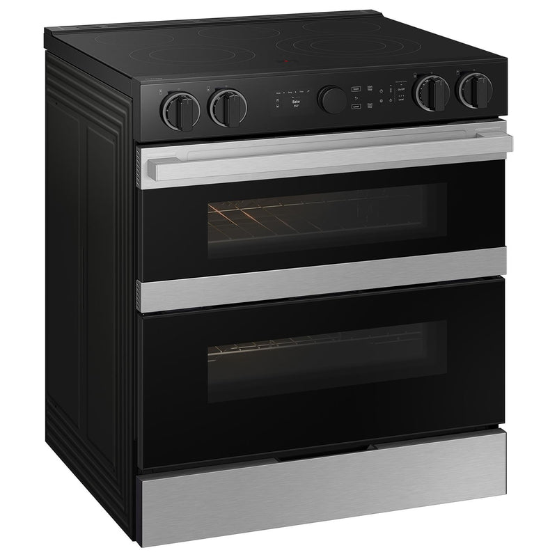 Samsung 30-inch Slide-in Electric Range with Wi-Fi NSE6DG8550SR/AA IMAGE 8