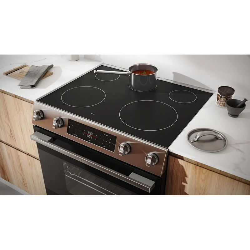 Bosch 30-inch Slide-in Electric Range with Convection Technology HEF1050MU IMAGE 13