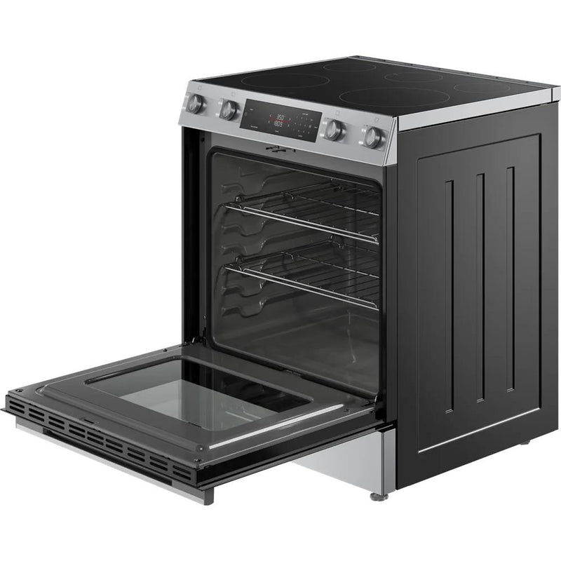 Bosch 30-inch Slide-in Electric Range with Convection Technology HEF1050MU IMAGE 3