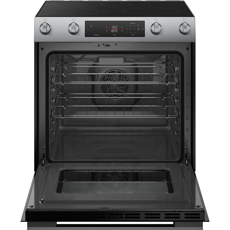 Bosch 30-inch Slide-in Electric Range with Convection Technology HEF1050MU IMAGE 8