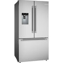 Bosch 36-inch 500 Series French Door Bottom Mount Refrigerator with Total No Frost B36FD52SNS IMAGE 1