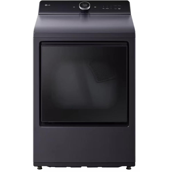 LG 7.3 cu. ft. Gas Dryer with EasyLoad™ Door and AI Sensing DLGX8601BE IMAGE 1