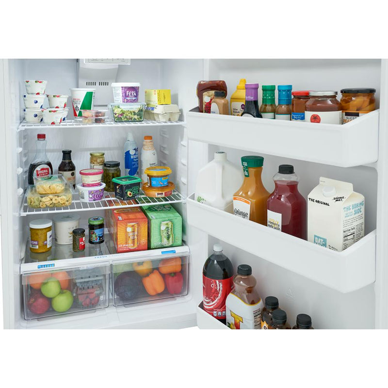  Frigidaire 30-inch, 18.17 cu. ft. Freestanding Top Freezer Refrigerator FFHT1814YW IMAGE 6