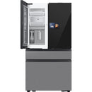  Samsung 36 Inch 23 Cu.Ft. Bespoke AI Counter Depth 4-Door French Door Refrigerator RF90F23BECRAA IMAGE 8