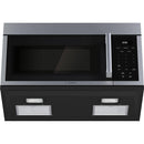  Bosch 30-inch 300 Series Over-The-Range Microwave with Left Side Opening Door HMV3055U IMAGE 4