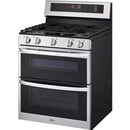 LG 6.9 cu. ft. Smart Gas Double Oven Freestanding Range with ProBake Convection® LDGL6924S IMAGE 3