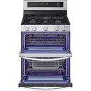 LG 6.9 cu. ft. Smart Gas Double Oven Freestanding Range with ProBake Convection® LDGL6924S IMAGE 4