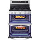 LG 6.9 cu. ft. Smart Gas Double Oven Freestanding Range with ProBake Convection® LDGL6924S IMAGE 5
