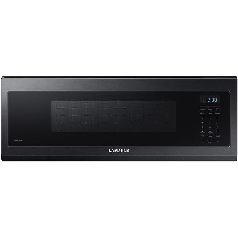  Samsung 30-inch, 1.1 cu. ft. Smart SLIM Over-the-Range Microwave Oven with Wi-Fi and Voice Control ME11F7510MT/AA IMAGE 1