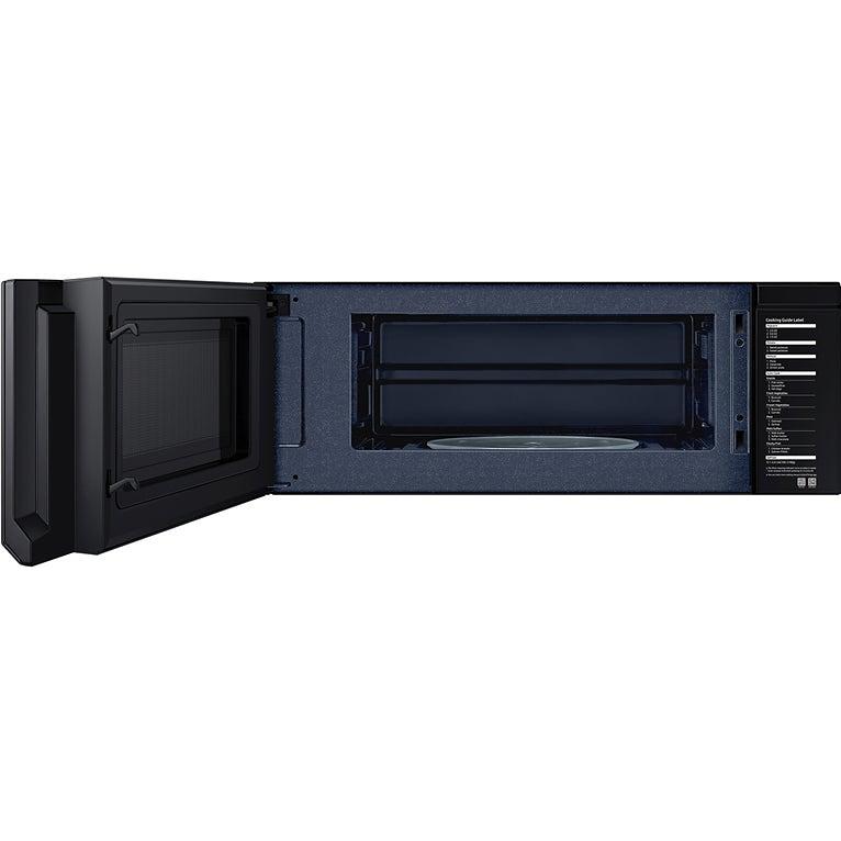  Samsung 30-inch, 1.1 cu. ft. Smart SLIM Over-the-Range Microwave Oven with Wi-Fi and Voice Control ME11F7510MT/AA IMAGE 3