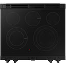  Samsung Bespoke 6.3 cu. ft. Smart Slide-In Electric Range with Air Fry NSE6DG8502SR/AA IMAGE 3