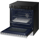  Samsung Bespoke 6.3 cu. ft. Smart Slide-In Electric Range with Air Fry NSE6DG8502SR/AA IMAGE 6