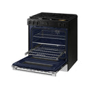  Samsung 30-inch Slide-in Electric Range with Wi-Fi NSG6DG8550SR/AA IMAGE 4