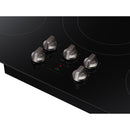  Samsung 36-inch Built-in Electric Cooktop with Knob Controls NZ36FG5332RK/AA IMAGE 3