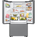 Samsung 26 cu. ft.  French Door Refrigerator with External Water and Ice Dispenser RF27CG5B10SR/AA IMAGE 3