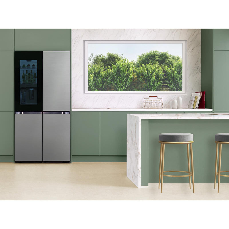  Samsung 29 cu. ft. 4-Door Flex™ Refrigerator with Beverage Zone™ RF29DB9700QL/AA IMAGE 8