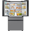  Samsung Bespoke 29 cu. ft. 4-Door French Door Refrigerator with Inner Beverage Center™ RF70F29DER/AA IMAGE 3