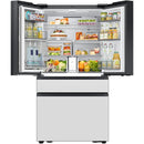  Samsung 23 cu. ft. 4-Door French Door Refrigerator with AI Family Hub™ RF90F23AEW/AA IMAGE 4
