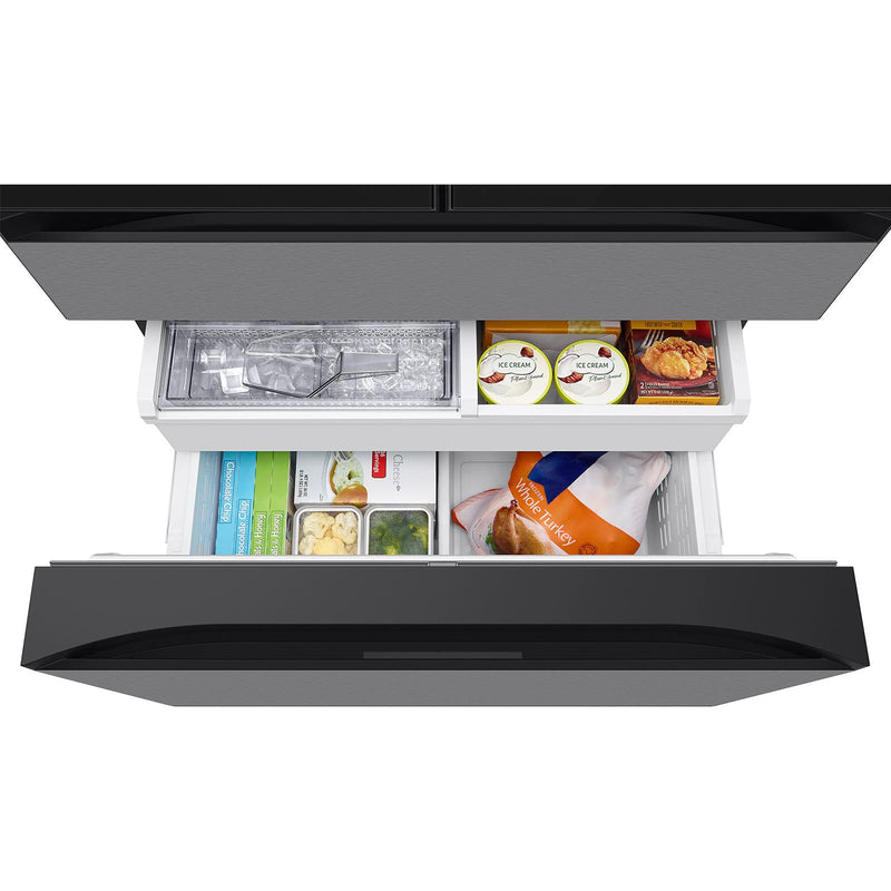  Samsung 23 cu. ft. 4-Door French Door Refrigerator with AI Family Hub™ RF90F23AECR/AA IMAGE 5