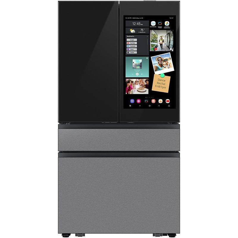  Samsung 29 cu. ft. 4-Door French Door Refrigerator with AI Family Hub™ RF90F29AECR/AA IMAGE 1