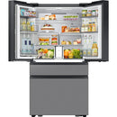  Samsung 29 cu. ft. 4-Door French Door Refrigerator with AI Family Hub™ RF90F29AECR/AA IMAGE 4