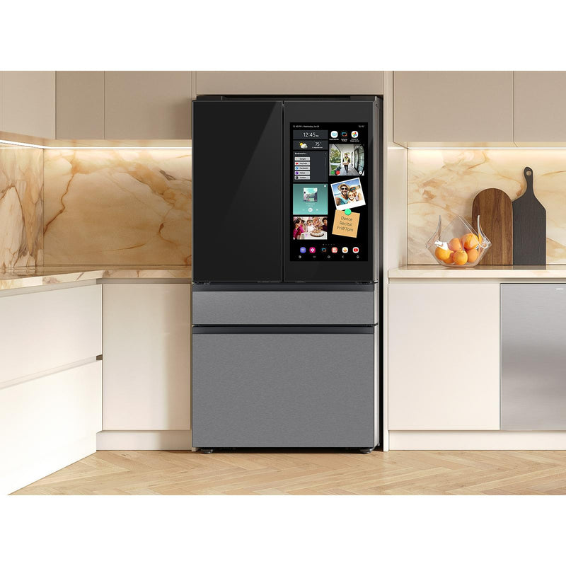  Samsung 29 cu. ft. 4-Door French Door Refrigerator with AI Family Hub™ RF90F29AECR/AA IMAGE 8