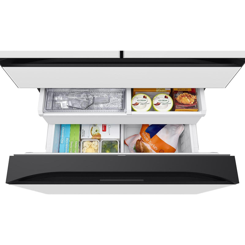  Samsung 29 cu. ft. 4-Door French Door Refrigerator with AI Family Hub™ RF90F29AEW/AA IMAGE 5