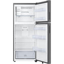  Samsung 18 cu. ft. Top Freezer Refrigerator with Ice Maker RT70F18LASR/AA IMAGE 2