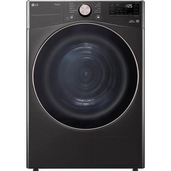 LG 7.8 cu.ft. Electric Dryer with Dual Inverter HeatPump™ Technology DLHC4002B IMAGE 1