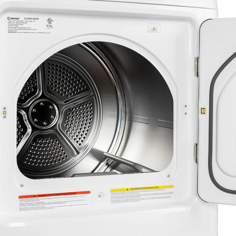 Element 7.0 Cu. Ft. Gas Dryer ETD7027GCW IMAGE 4