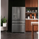 GE Profile 36-inch, 22.4 cu. ft. Counter-Depth French 4-Door Refrigerator with Wi-Fi PXD22BYPFS IMAGE 18