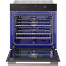 LG 3.0 cu. ft. Smart Compact Wall Oven with True Convection and Air Fry WSED3023B IMAGE 5